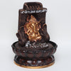 Tabletop Water Fountain with LED Lights (Ganesha)